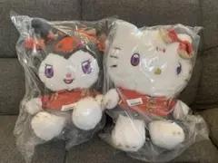 サンリオ カンフードラゴンドールBIGタイプ1 キティ クロミ ぬいぐるみ