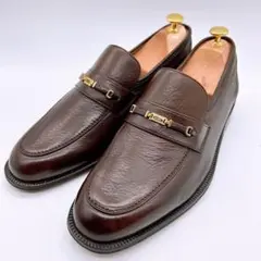 未使用品⭐️BALLY バリー 27.5 トンプソン ビットローファー ブラウン