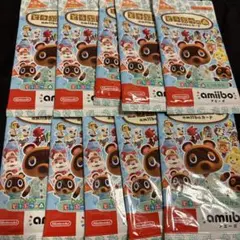 あつまれどうぶつの森 amiiboカード 第5弾 10パック　未開封