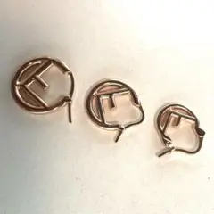 ピアス ゴールド FENDI