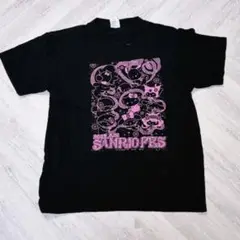 サンリオフェス 2022 スタッフTシャツ 黒 ピンク