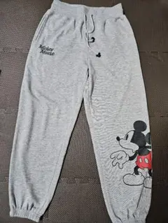 ★★超美品★Mickey Mouse ジョガーパンツ グレー★M★★