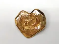 クリスチャンラクロワ ロゴ ハート ブローチ