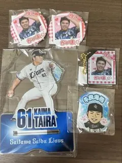 埼玉西武ライオンズ　ライオンズフェスティバル　推しガチャ　缶バッジ　平良海馬