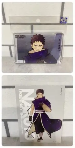 NARUTO ベースヤードトーキョー アクリルブロック オビト 特典