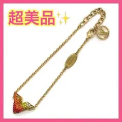 【美品‼︎】ルイヴィトン エセンシャルV ブレスレットストーン モノグラム 秋■