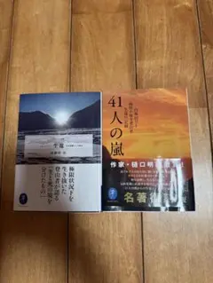 41人の嵐と生還の本2冊セット