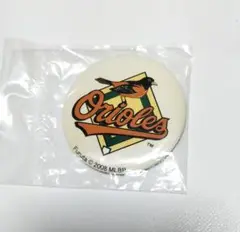MLB オリオールズ 缶バッジ　2008年フルタ　中古