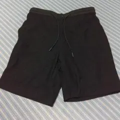 ZARAザラMANメッシュ黒ハーフパンツXSメンズ