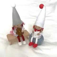 ノルディカニッセ　クッキー&楽譜　木のチェア&雪の結晶チェア