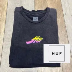 HUF ブラック Tシャツ ウォッシュ加工　Sサイズ