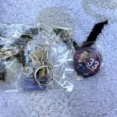 FC東京　アクリルキーホルダー　缶バッジセット