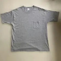 USA製 OLD GAP 無地Tシャツ ポケT オールドギャップ グレー　XXL