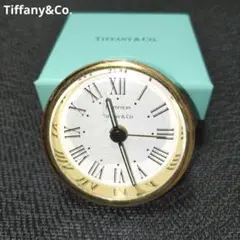 Tiffany&Co. ティファニークロック稼働品 アラーム確認済み