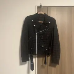 GREEN LABEL RELAXING ダブルライダースジャケット M