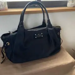 kate spade ブラックトートバッグ