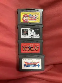 ゲームボーイアドバンス ソフト4個セット