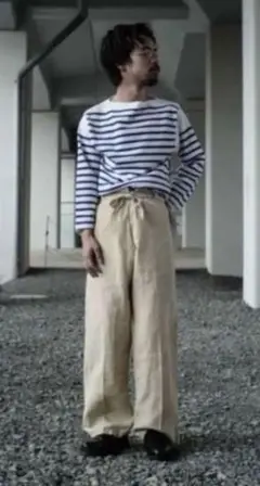 フランス軍 リネンパンツ ホスピタルミリタリー