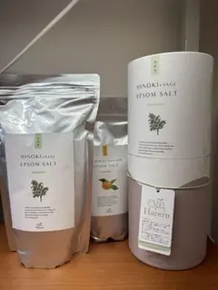 エプソムソルトHINOKI+SAGE Hareru吉岡純子 ヴィンテージコスメ・美容 - エプソムソルトHINOKI+SAGE Hareru