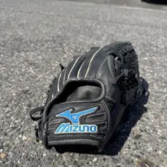 Mizuno ブラック ソフトボールグローブ
