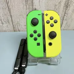 美品 レアカラー グリーン イエロー Switch 左右セット ジョイコン