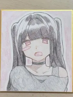 手描きイラスト オリジナル 女の子