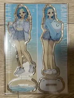 C106 白波らむね 裕 先生 アクリルスタンド ステッカー2種 グッズセット