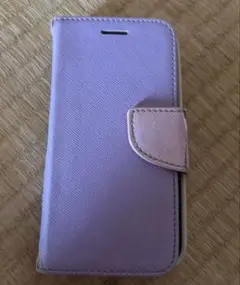 iPhone12 mini 手帳型スマホケース 紫色 3カードポケット　傷あり