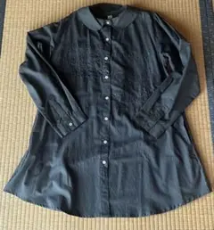 秋服 チュニック シャツ グレー 新品未使用
