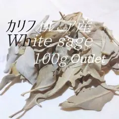カリフォルニア産ホワイトセージ/アウトレット100g お香 浄化