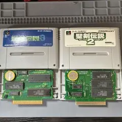 【中古電池交換済み】スーパーファミコンソフト 聖剣伝説2＆3