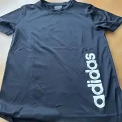 adidas 黒 Tシャツ Lサイズ　140