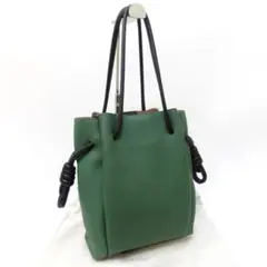 極 美品 ロエベ フラメンコ ノット レザー トートバッグ グリーン ブラック. 楽天市場】ロエベ フラメンコノット（バッグ・小物・ブランド