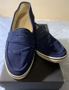 green label relaxing ネイビー スリッポン 40(25cm)