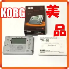 KORG コルグ チューナー ・ メトロノーム TM-40