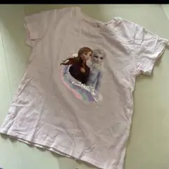 H&M エルサ スパンコールTシャツ