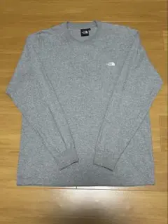 THE NORTH FACE グレー 長袖カットソー　Ｌ