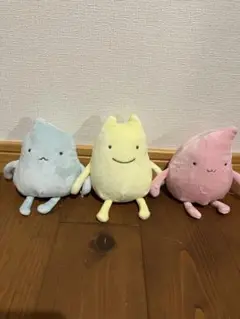 シナダ　フモフモさん＆いやし隊　ぬいぐるみ　4コセット　中古品　バラ売り不可 シナダフモフモさん＆いやし隊ぬいぐるみ4コセット中古品バラ