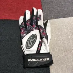 野球 ローリングス バッティング手袋 左手グローブ 右打者