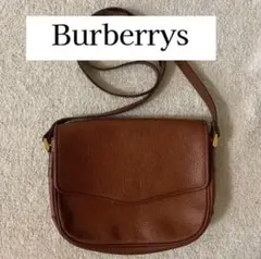【美品】Burberrys バーバリー ヴィンテージ ショルダー レザー 本革
