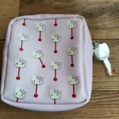 サンリオキャラクターズ×不二家　キティちゃん　ポーチ