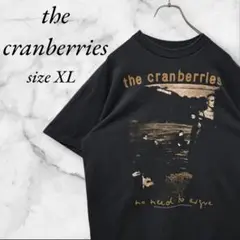 the cranberries クランベリーズ Tシャツ　黒　XL