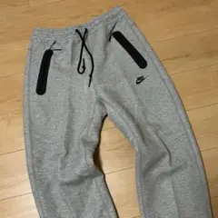 L NIKE テックフリース ストレートパンツ スウェット グレー