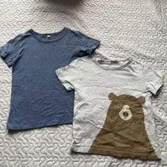 無印良品　Tシャツ　2点セット　120