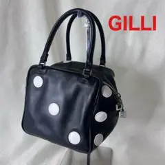 GILLI ハンドバッグ ダイス サイコロ ブラック ジリ