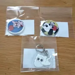 人類の半数がちいこになった くじクリフ　アクリルキーホルダー　缶バッジ　⑤