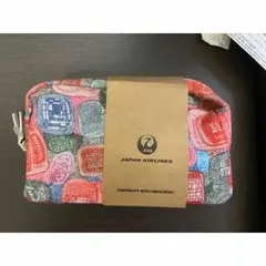 JAL カラフル小物入れ HERBALIFEコラボ