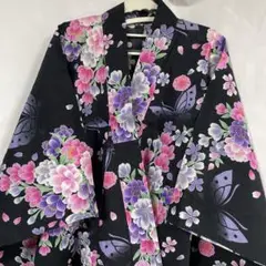 浴衣 蝶 Mサイズ