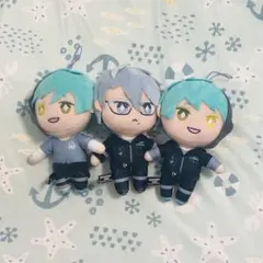 ツイステ　アズール　ジェイド　フロイド　運動着　ex ぬいぐるみ