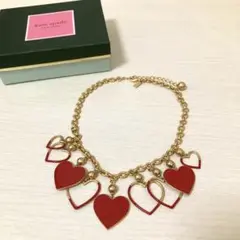 kate spade newyork ハートネックレス